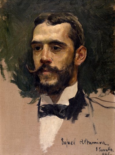 Rafael Altamira y Crevea - Joaquín Sorolla